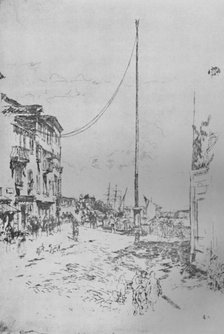 'The Little Mast', c1880, (1925). Creator: James Abbott McNeill Whistler.