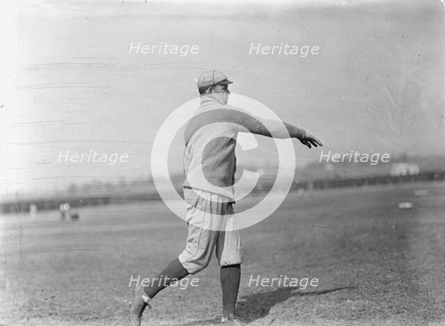 Carl Cashion, Washington Al, At University of Virginia, Charlottesville (Baseball), 1912. Creator: Harris & Ewing.