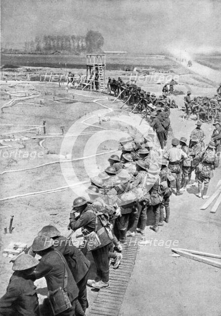 Model of a Battlefield; On the eve of the attack of June 7, 1917...1917 Creator: Unknown.
