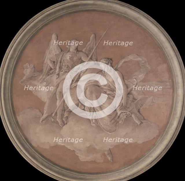 Virtue and Abundance, 1760. Creator: Giovanni Battista Tiepolo.