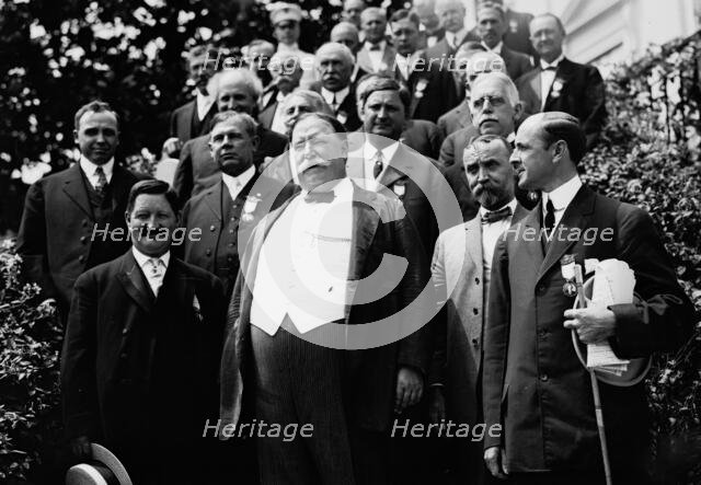 Taft and Notification Comm. at Wh. House, between c1910 and c1915. Creator: Bain News Service.