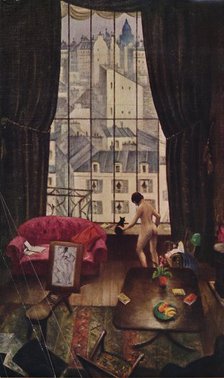 'A Studio in Montparnasse', c1926, (1935).  Creator: CRW Nevinson.