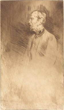 Lord Wolseley, c. 1877. Creator: James Abbott McNeill Whistler.