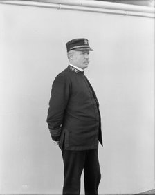U.S.S. New York, Capt. Chadwick, between 1893 and 1901. Creator: William H. Jackson.