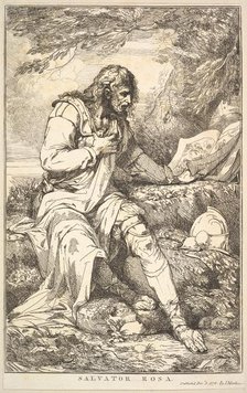 Salvator Rosa (from Fifteen Etchings Dedicated to Sir Joshua Reynolds), December 8, 1778. Creator: John Hamilton Mortimer.