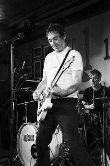 Steve Diggle, Buzzcocks live at 100 Club, London, Jun 2023. Creator: Annapaola Marchesani.