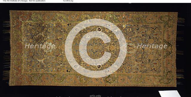 Carpet, Iran, 1601/25. Creator: Unknown.