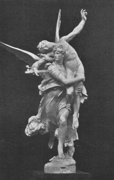 'Le "Gloria Victis"; d'Antonin Mercie', 1916. Creator: Goupil.