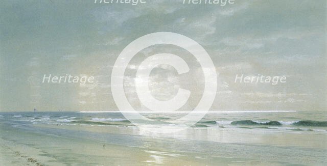 Surf, 1870. Creator: William Trost Richards.