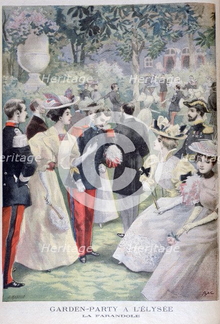 The farandole, 1895. Creator: F Meaulle.