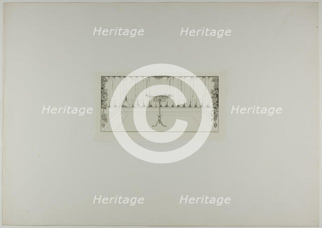 Quiet, plate eight from A Glove, 1881. Creator: Max Klinger.