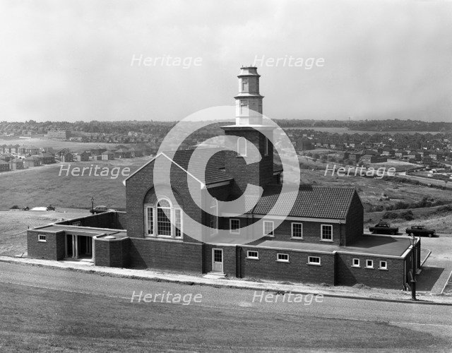 Rotherham Crematorium, 20th July 1962. Artist: Michael Walters
