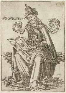 Prophet Haggai, c. 1470. Creator: Baccio Baldini.