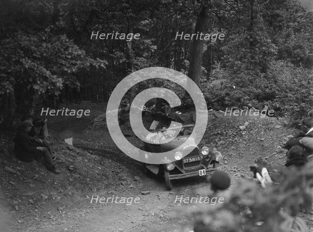 Ford Model A taking part in a motoring trial, c1930s. Artist: Bill Brunell.