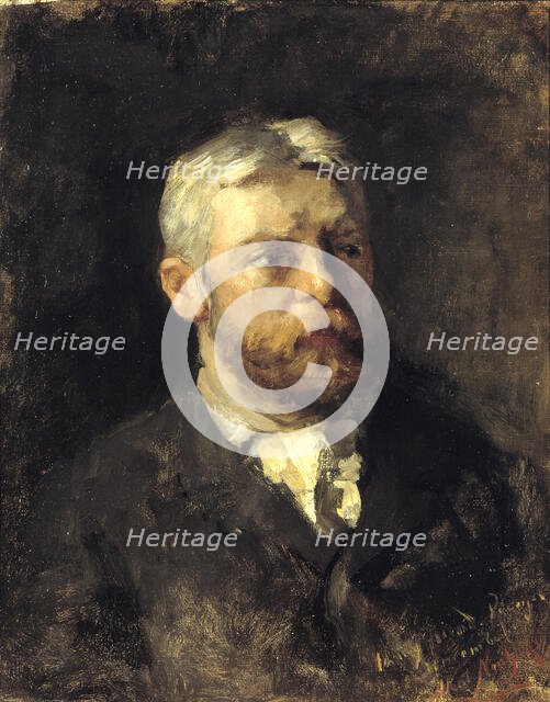 Henry Ward Ranger, ca. 1890. Creator: Albert Neuhuys.