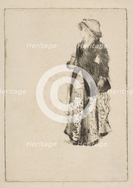 The Actress Ellen Andrée, 1879. Creator: Edgar Degas.