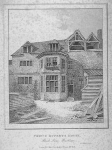 Prince Rupert's House, Beech Street, City of London, 1800. Artist: Anon