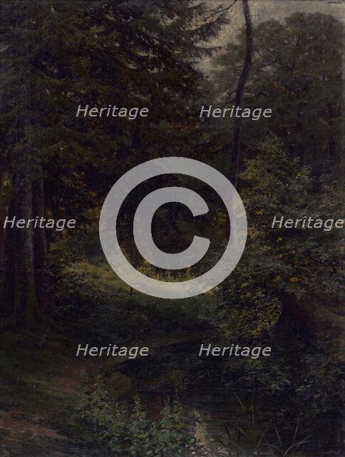 Inside the Forest, 1896. Creator: Ludovit Cordak.