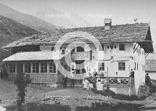 'Mountain Chalet, Tyrol', c1913. Artist: Charles JS Makin.