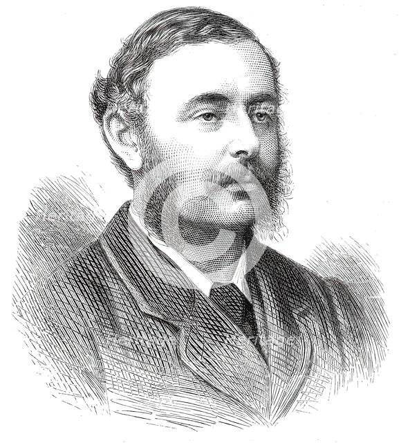 Mr. M. W. Ridley, 1876. Creator: Unknown.