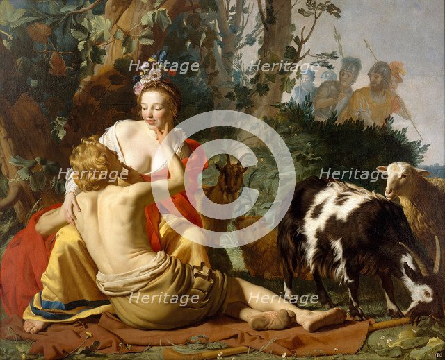 Granida and Daifilo, 1625. Artist: Honthorst, Gerrit, van (1590-1656)