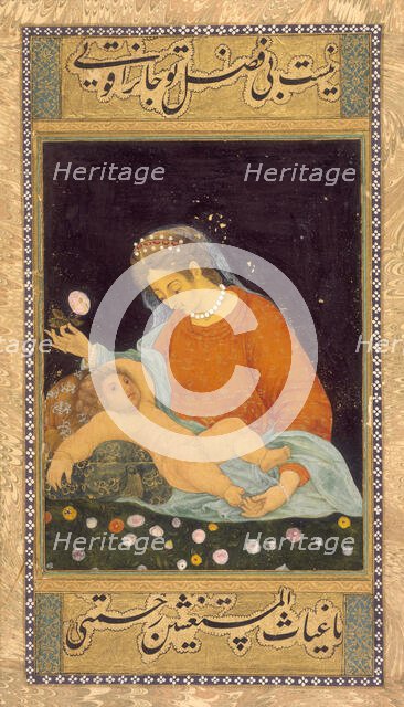 The Virgin and Child, c.1630.  Creator: Unknown.