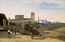 Monte Pincio, Rome, 1840/50. Creator: Jean-Baptiste-Camille Corot.