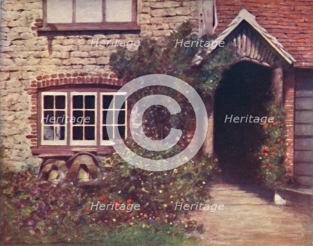 'A Surrey Porch', 1903. Artist: Mortimer L Menpes.