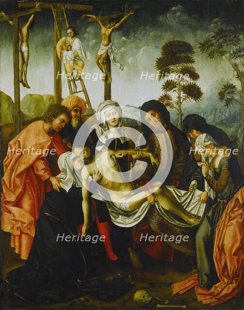 Deposition from the cross, after Van der Weyden.  Creator: Unknown.