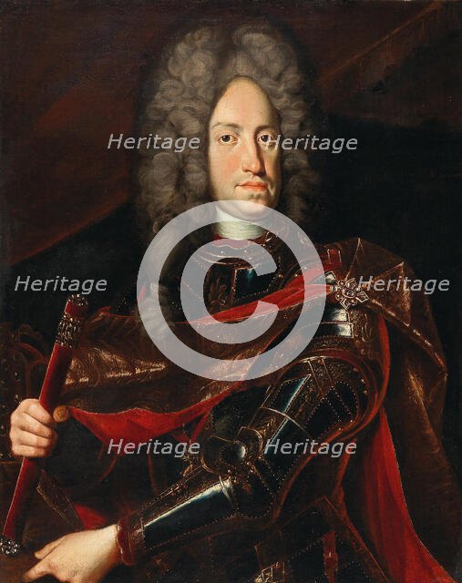 Portrait of Charles VI (1685-1740), Holy Roman Emperor. Creator: Schuppen, Jacob van (1670-1751).