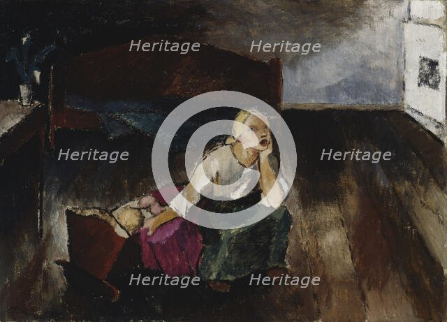 Lullaby, 1921. Creator: Alvar Cawén.