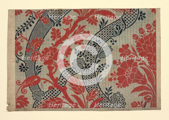 Mise-en-carte (Point-paper), France, 1775/1825. Creator: Unknown.