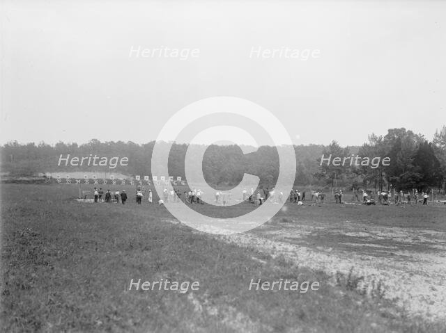 Marine Corps Rifle Range, Winthrop, Md. - Views, 1917. Creator: Harris & Ewing.