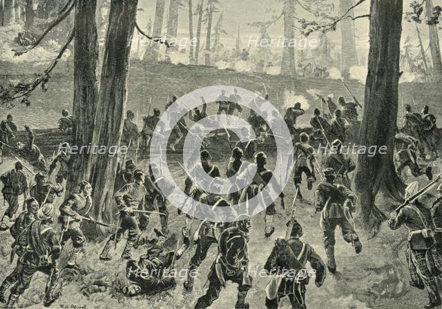 'The Final Attack at the Spingawi Khotal', (1901).  Creator: William Heysham Overend.