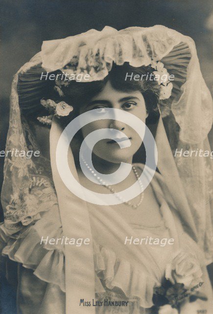'Miss Lily Hanbury', (1873-1908), c1930. Creator: Unknown.