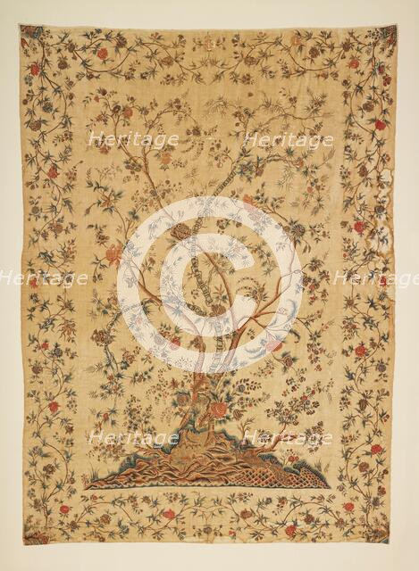 Bed Spread; Palampore, about 1770. Creator: Unknown.