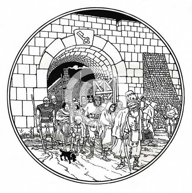 'From Geschichte Der Rheinischen Stadtekultur', c1897. Artist: Joseph Kaspar Sattler.