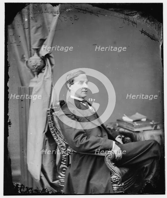 Charles Rollin Buckalew of Pennsylvania, between 1860 and 1875. Creator: Unknown.