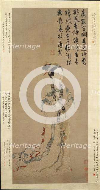 The Moon Goddess Chang E. Creator: Unknown.