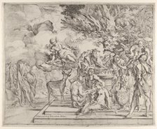 The Sacrifice of Iphigenia, ca. 1640-42. Creator: Pietro Testa.