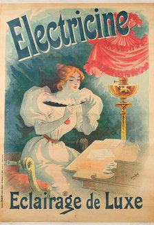 Electricine. Eclairage de Luxe, 1895. Creator: Baylac, Lucien (1851-1913).