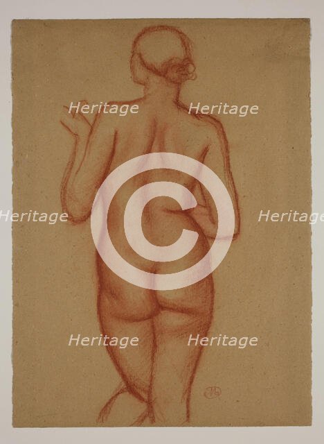 Standing Woman, between 1861 and 1944. Creator: Aristide Maillol.