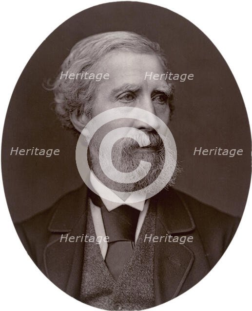 William Calder Marshall, sculptor, 1878. Creator: Lock & Whitfield.