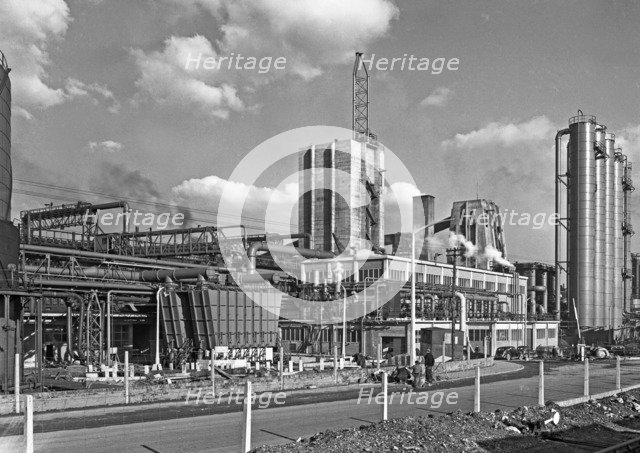 Manvers coal processing plant, Wath upon Dearne, near Rotherham, South Yorkshire, February 1957. Artist: Michael Walters