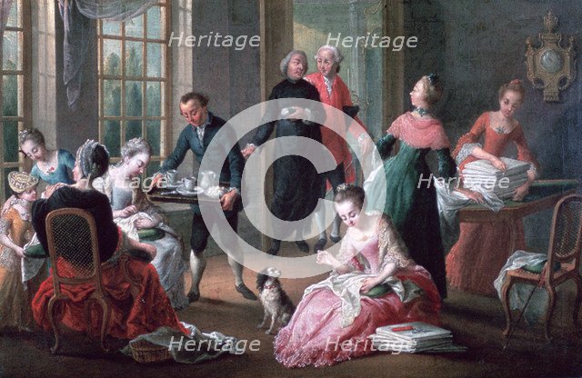 'Afternoon Tea', 1778. Artist: Jan Garemijn