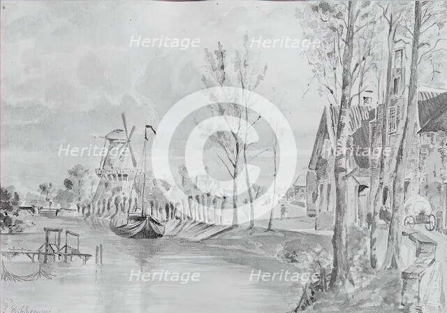 Windmill #2, 1878. Creator: Louis Michel Eilshemius.