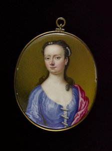Portrait of a young woman, between 1725 and 1750. Creator: English School.