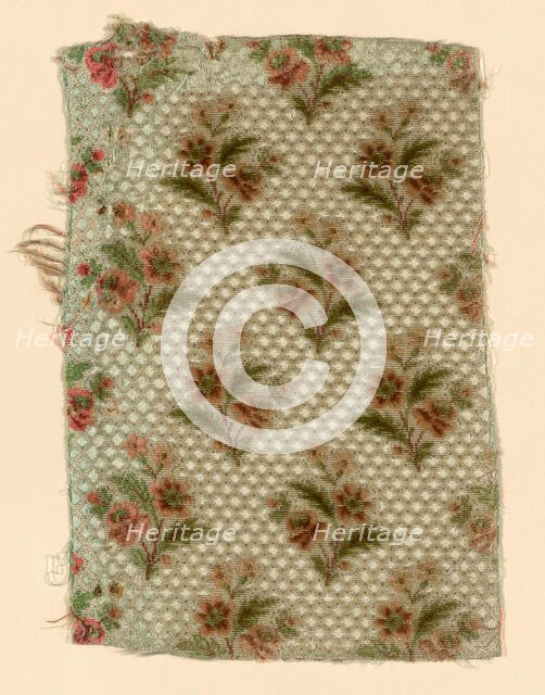 Fragment, France, 1750/75. Creator: Unknown.