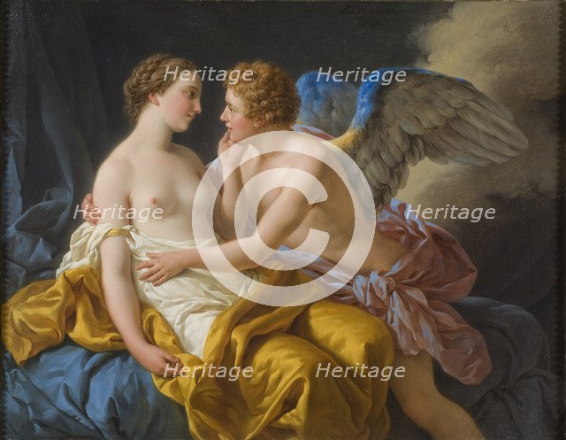 Cupid and Psyche, before 1805. Artist: Lagrenée, Louis-Jean-François (1725-1805)