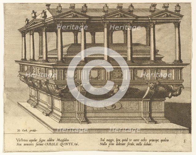 Cœnotaphiorum (3), 1563. Creators: Johannes van Doetecum I, Lucas van Doetecum.